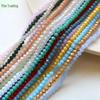 3mm Faceted Crystal Wheel Beads for DIY Jewelry Making - Necklace & Bracelet Semi-finished Accessories