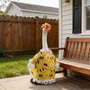 Football Porch Geese Clothing Set Dress Decoration Home Porch Ornament Festive Holiday Supplies Theme Outfit Decoration