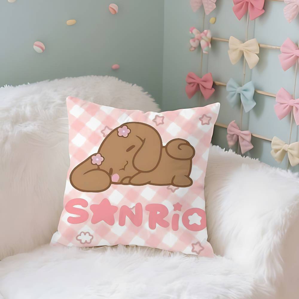 Cute MMochakawaii Case Plush Fabric Soft Pillowcase Double Sided Print Cushion Cover Household Gifts
