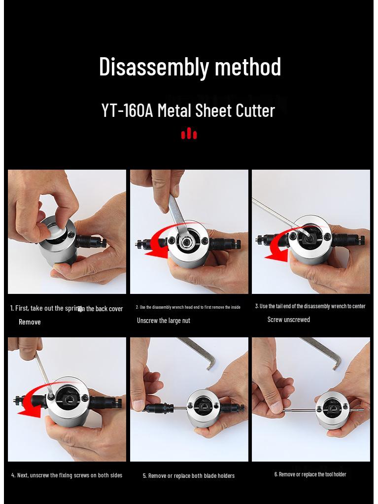 Double Head Electric Metal Sheet Cutter Shears for Tinplate and Stainless Steel