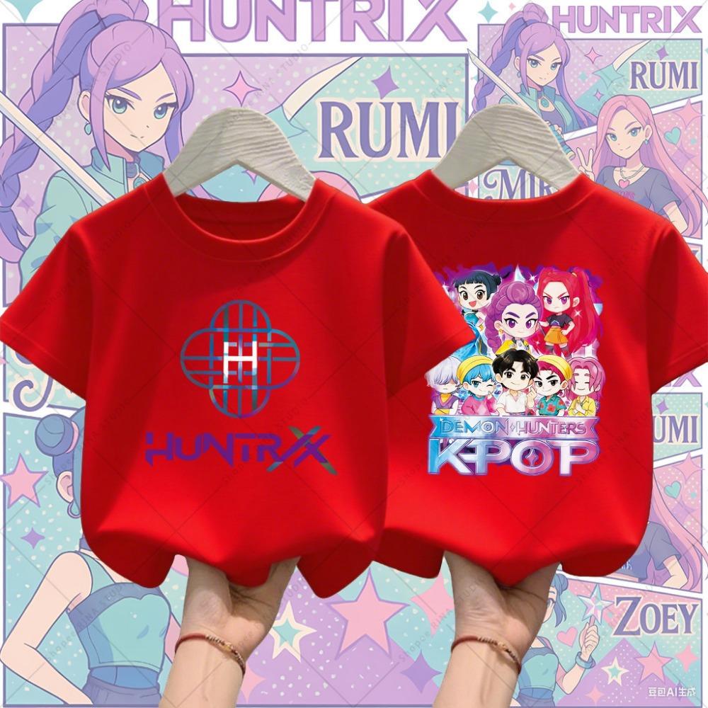 

Children s Summer Fashion Cartoon Anime Children s Short Sleeve Pattern 140