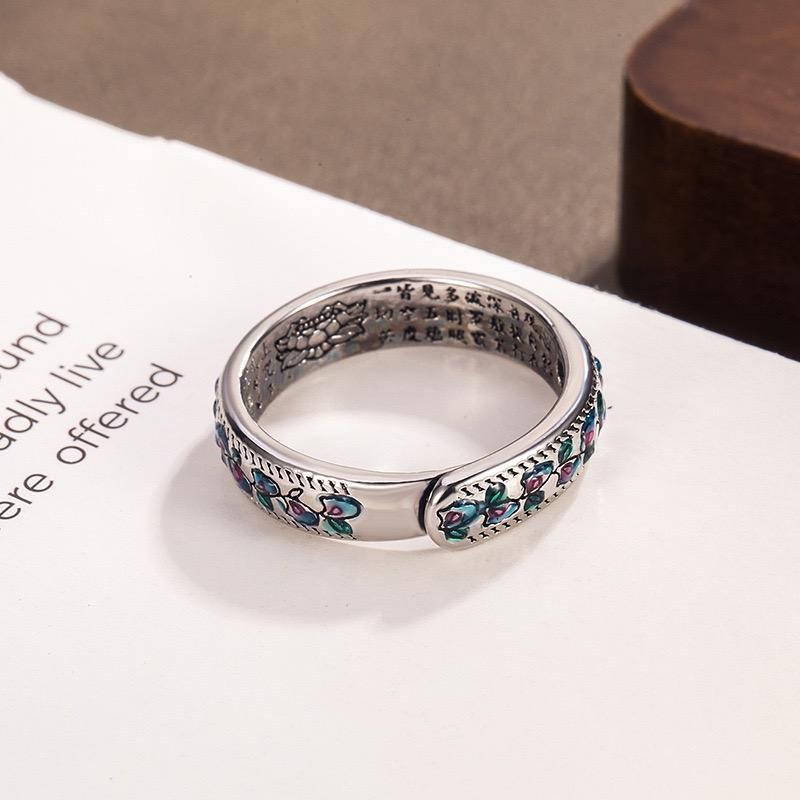 Xiaomi BF CLUB 925 Sterling Rings for Women Simple Geometric Handmade Irregular Retro Retro Butterfly Ring Allergy For Birthday Gift