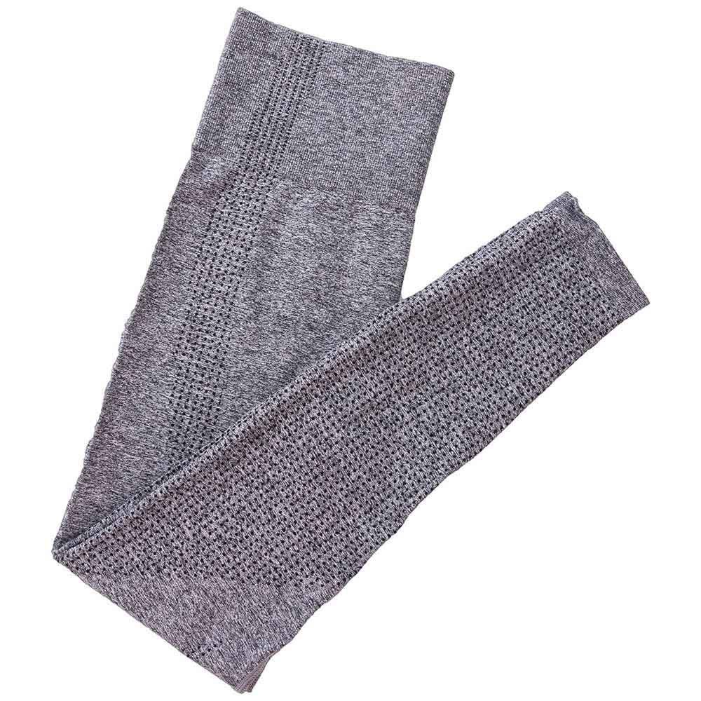 Nahtloser Yogaanzug für Damen: Langärmeliges Punkt-Top & Hochtaillierte Hüfthebende Hose