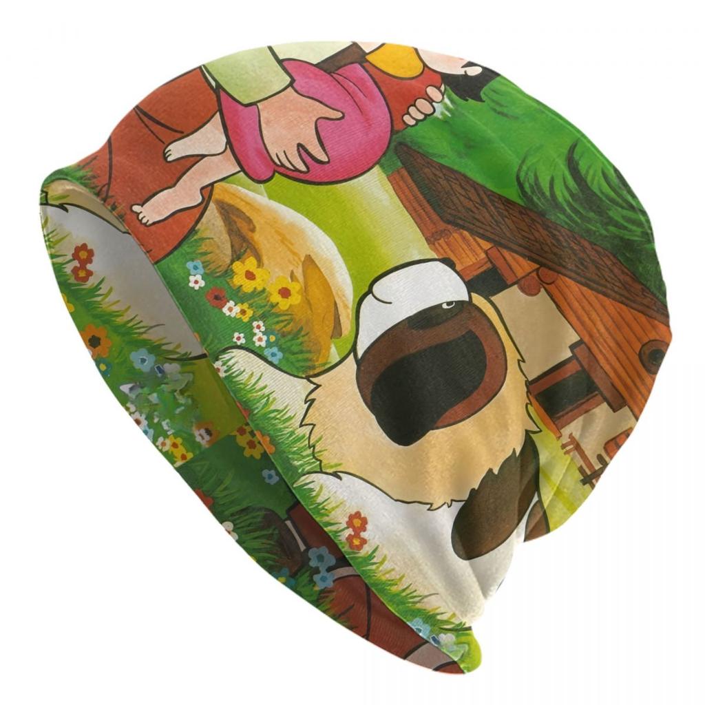 Unisex Bonnet Warm Knit Hat Anime Heidi Girl Of The Alps Comic Cartoon Street Skullies Beanies Caps Adult Beanie Hats Ski Cap