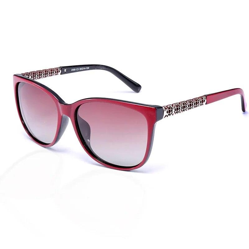 Occhiali da sole polarizzati alla moda per donna Occhiali da sole UV 400 dal design unico Occhiali da esterno