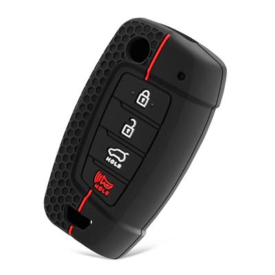 4 Buttons Car Remote Key Case Silicone Key Cover Holder For Hyundai I30 IX35 Tucson Solaris Focus Sonata Accent Elantra Creta