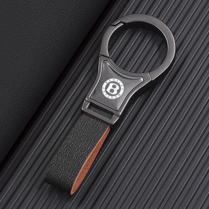 New 2025 Men's Waist Key Ring for Bentley Flying Spur, Bentayga, Continental, and Mulsanne Cars.
