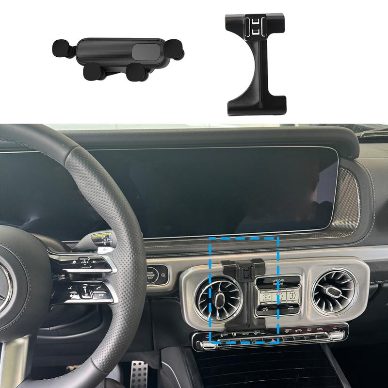 Supporto GPS Navigazione Auto Porta Cellulare Stand Auto per Mercedes Benz Classe G 2025 2026 2027 G500 G63 W463 AMG