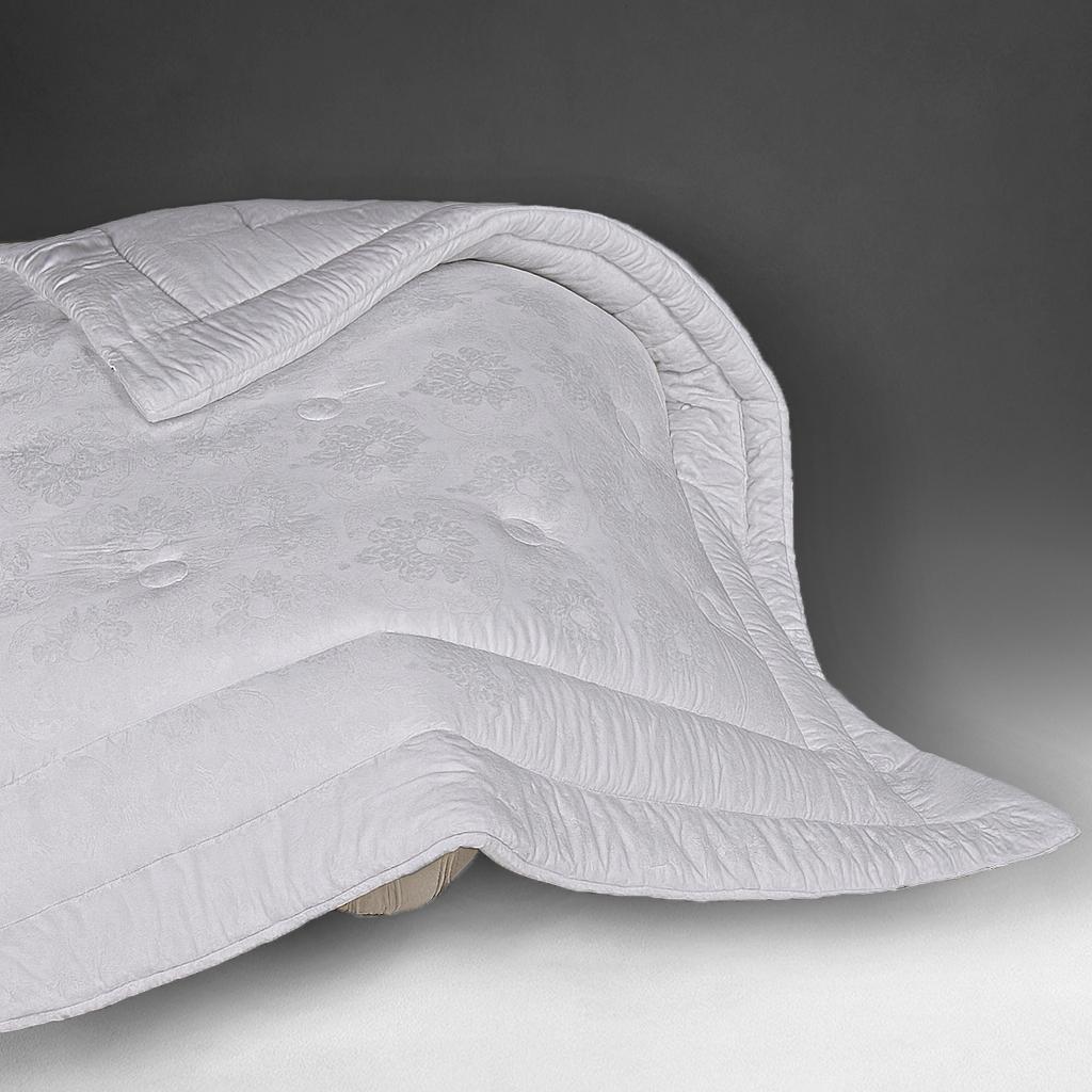 Polyester (Anti-Allergen) Duvet White №1519 100% cotton, 100% polyester filling. All Seasons.
