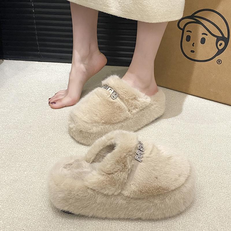 French retro Mary Jane shoes women's 2025 new shallow mouth round head soft sole ballet cotton slippers women