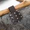 Renaissant Rivets Studded O Rings Belt With Detachable Nordic Design Pouch For Cosplay Enthusiasts Dressingup Waist Props