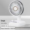 USB Rechargeable Mini Desk Fan - Portable for Dorms and Offices
