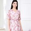 JESSIE V-Neck Floral Elegant Dress DP5SCL135