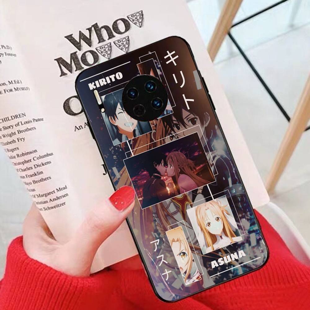 TV Anime Sword Art Online Phone Case For Huawei P 8 9 10 20 30 40 50 Pro Lite Psmart Honor 10 Lite 70 Mate 20lite
