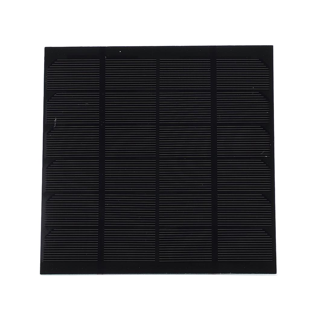Portable 3W 6V Monocrystalline Silicon Solar Panel PET Solar Charging Board Module 145x145mm