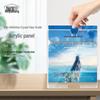 Transparent Acrylic Card Display Slot