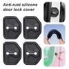 4 Pcs Anti-rust Silicone Door Lock Cover Lock Buckle Mute for EX30