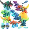 Children's disassembly and assembly of dinosaur models educational combination assembly building blocks disassembly and assembly of dinosaurs
