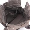 Used HERMES HerlineMM Tote Bag canvas Nylon canvas Gray Used unisex