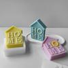 House Shape DIY Craft Mold Flexible Jewelry Making Tool for Candle Making