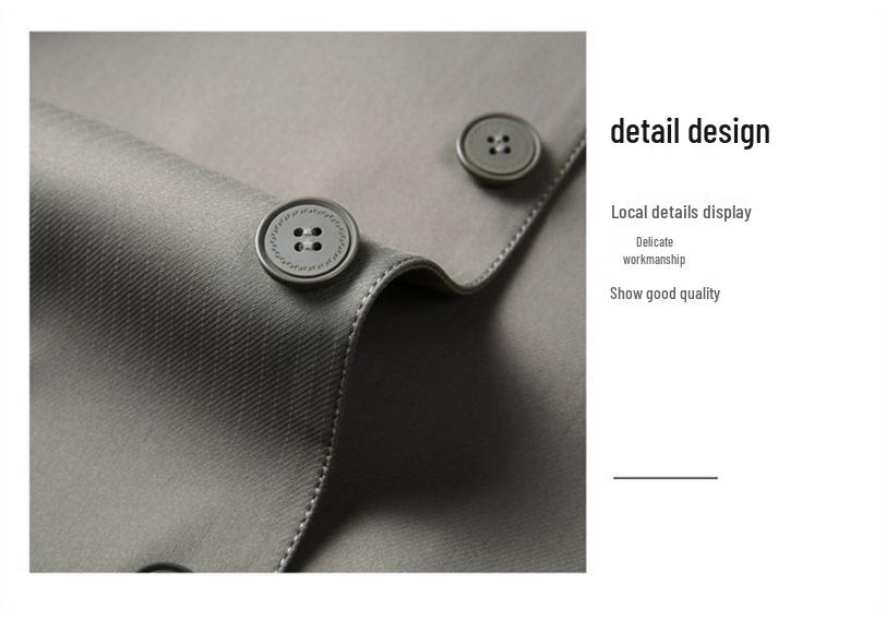 Men's Casual Spring & Autumn Business Jacket 2025 - Middle-aged Lapel Style