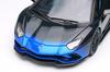 EIDOLON Scale Lamborghini Aventador S Roadster 50th Anniversary Japan 2018 Blue Gradient Finished Model EM767A 1/43 Renaissance/Black