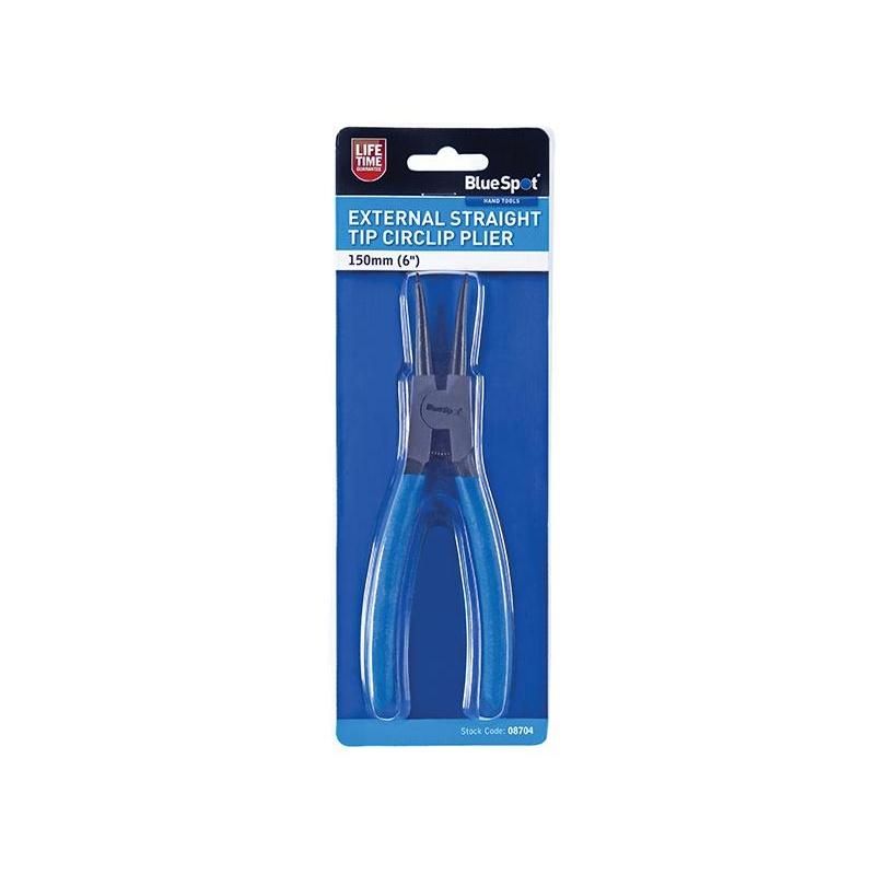 Bluespot Tools Circlip Pliers External Straight 150mm (6in)
