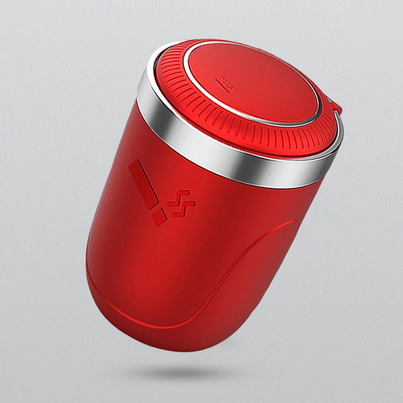 Car with Lid Car Accessories Interior for Car Cup Holder Office красный