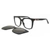 Moschino Love Mol055 Cs With Clip On 807 Ir Women Eyeglasses