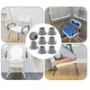 8pcs AntiSlip Rubber Feet for Shower Chairs with Convenient Installation
