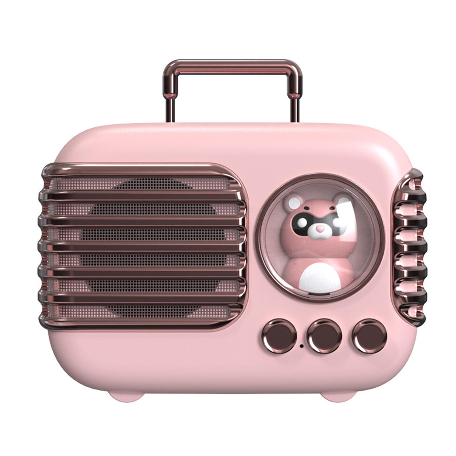 

Симпатичный беспроводной динамик Bluetooth 5.0 с подсветкой Портативный музыкальный плеер Встроенный микрофон Аккумулятор 400 мАч Поддержка TF-карты TWS Громкая связь