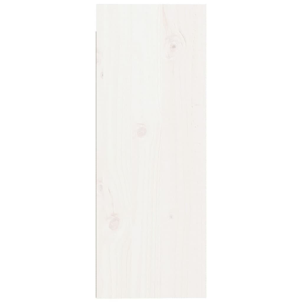 Wall Cabinets 2 Pcs White 30 X 30 X 80 Cm Solid Pine Wood