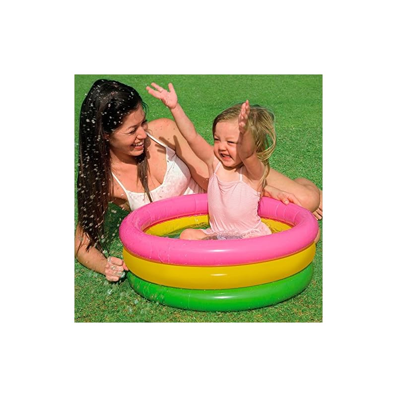 INTEX Sunset Glow Baby Pool 61 X 22 Cm 57107 [Genuine Japanese Product]