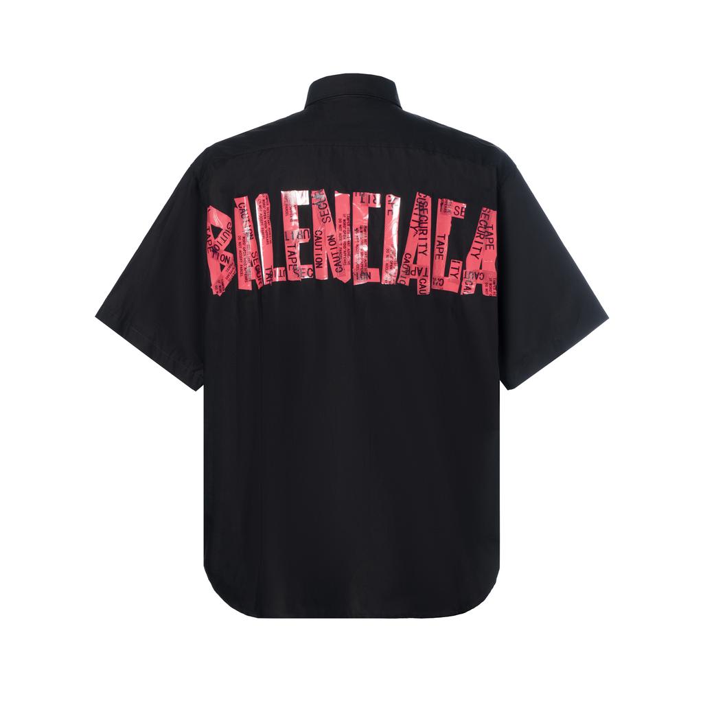Balenciaga Shirt Loose Fit Men's Black 830981TRM281000