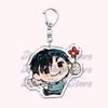 Cute Alien Stage Roommates Chibis Keychains for Womens Accessories Bag Luka Ivan Till Mizi Hyuna Sua Keyrings Jewelry Fans Gifts