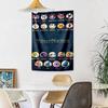 Digital Circus Custom Your Name Wall Decor Tapestry Art For Pet Memorial Birthdaywedding Party Backdrop Family Gift