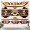 Southwestern Aztec Tapestry Kids Retro Bohemian Western Wall Art For Bedroom Living Rooms, Boho Tribal Wall Hanging Blanket