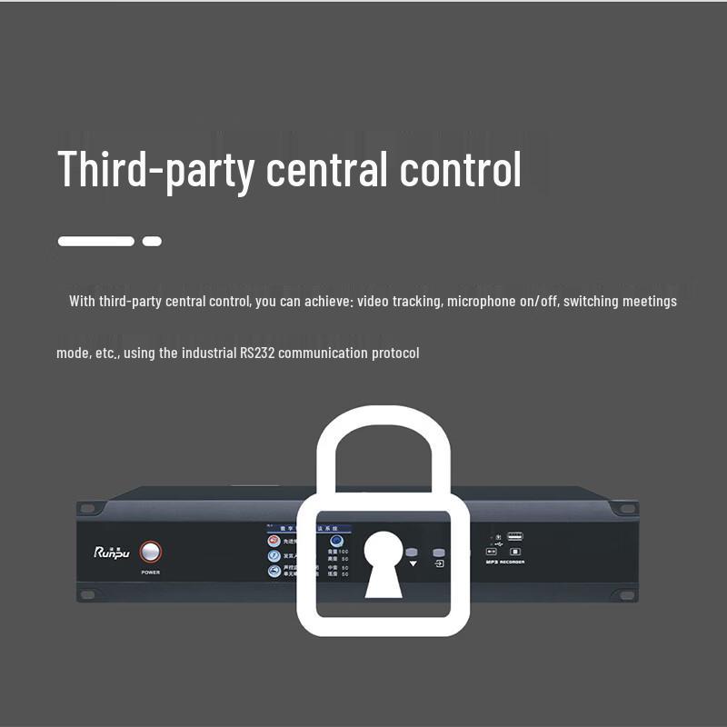 Runpu RP-9800S Digital Desktop Conference Microphone System (CN Version)