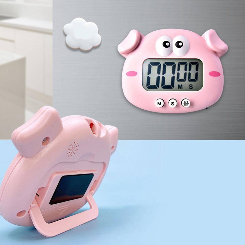 Réveil Timer   Horloge Numérique Minuteur de Cuisine Minuteurs de Cuisson pour Ménage Étudiants