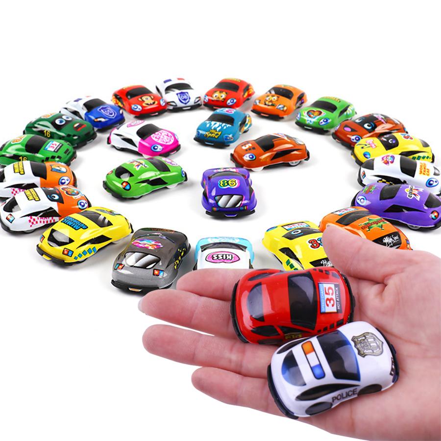 10/20pcs Mini Pull Back Cars Realistic Die-Cast Car Models Perfect Birthday Gift for Car Enthusiasts Desktop Decoration JXB