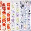 New Big Flower Spring Full Fog Light Mirror Cloud Water Song Light Retro Journal Washi Tape Cutting Sticker
