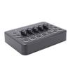 Wireless Live Streaming Sound Card Mixer, Noise Reduction, RGB Lights, 4 Custom Recording Buttons, BT5.0, Compatible