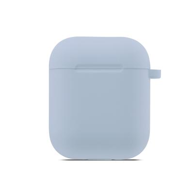 Silicone Bluetooth Headphone Case With Keyring Bluetooth Earphones Protective Cover Accessories For Apple Airpods 1 2 Soft Cover