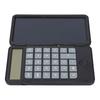 Calculator Writing Tablet 6.5in LCD Chargeable Portable Paperless Drawing Handwriting BoardBlack