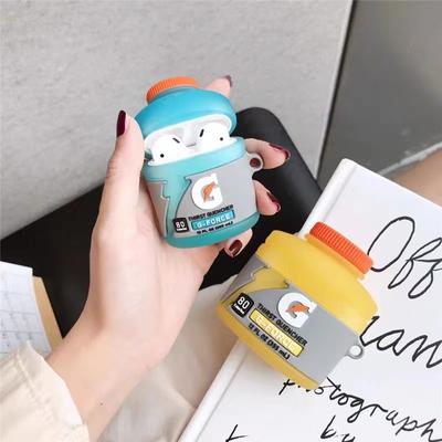 Estuche para auriculares con diseño creativo de bebidas azucaradas y bocadillos en 3D para AirPods Pro 1 2 3, funda de silicona con dibujos animados para AirPods 3 2 1 Pro