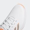 Zapatos de golf ZEDGE 23 Footwear Fusion cm M [Adidas Golf] Mujer Blanco/Plata Metalizado/Coral 24.0