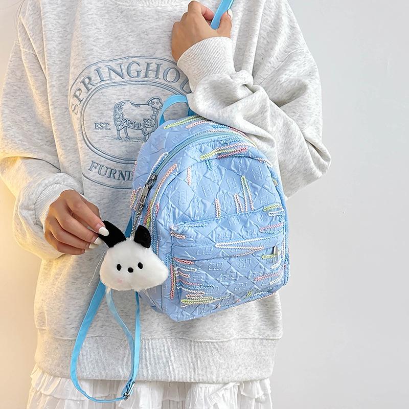 Today's Popular Backpack Girls Schoolbag Casual Simple College Students Beautiful Summer Middle School Class Backpack