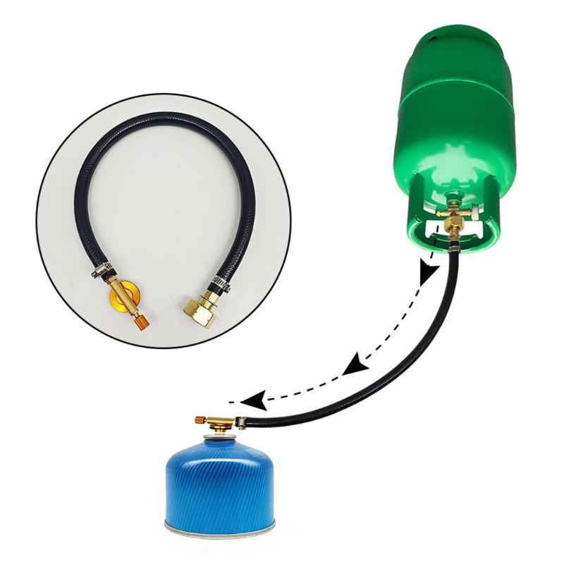 High Efficiency Gas Regulator Durability High Pressures Regulator Adapter Replacement For Outdoor Cooking