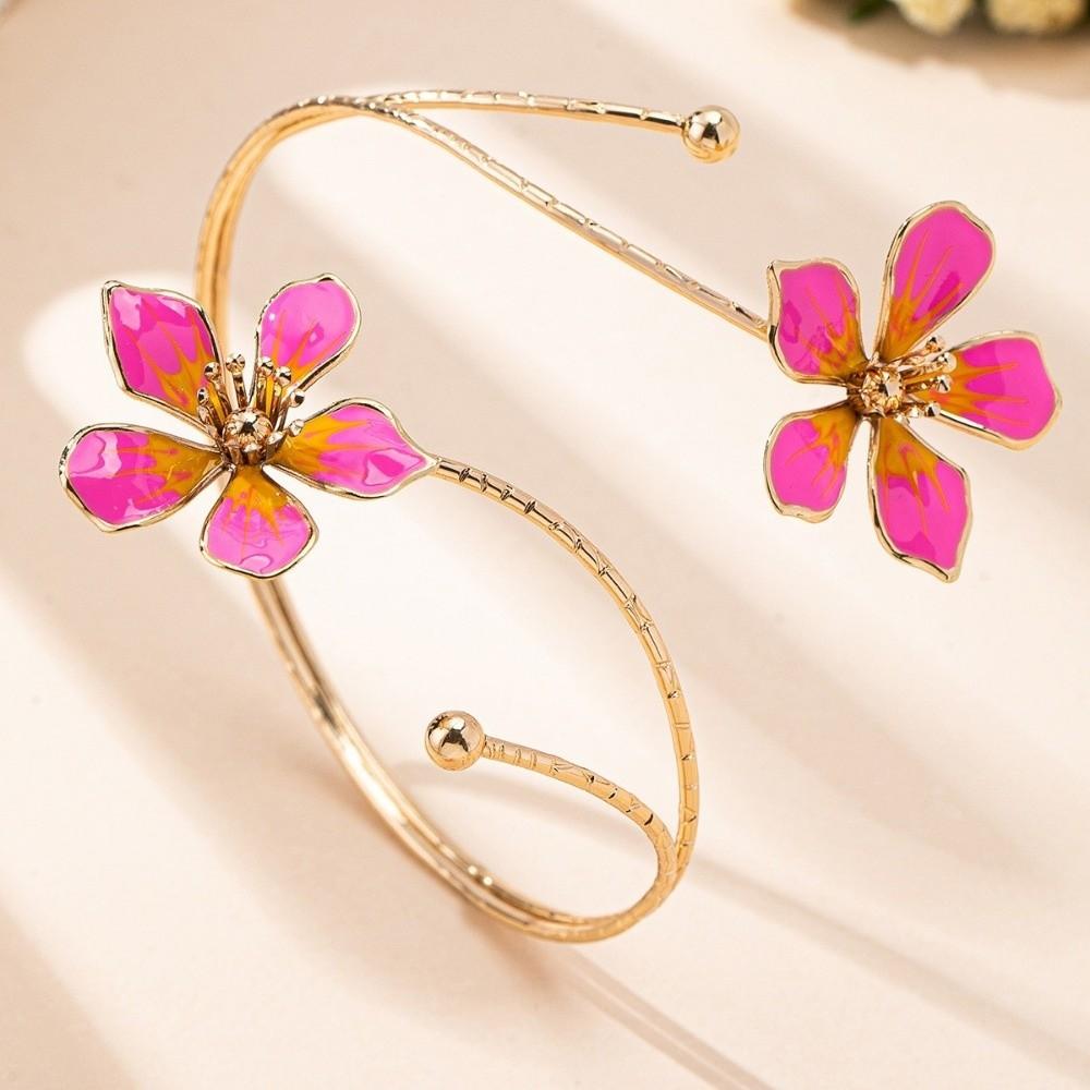 Adjustable Arm Cuff Bracelet Multi-colors Arm Ring Armlet Bangle for Parties & Special Occasions