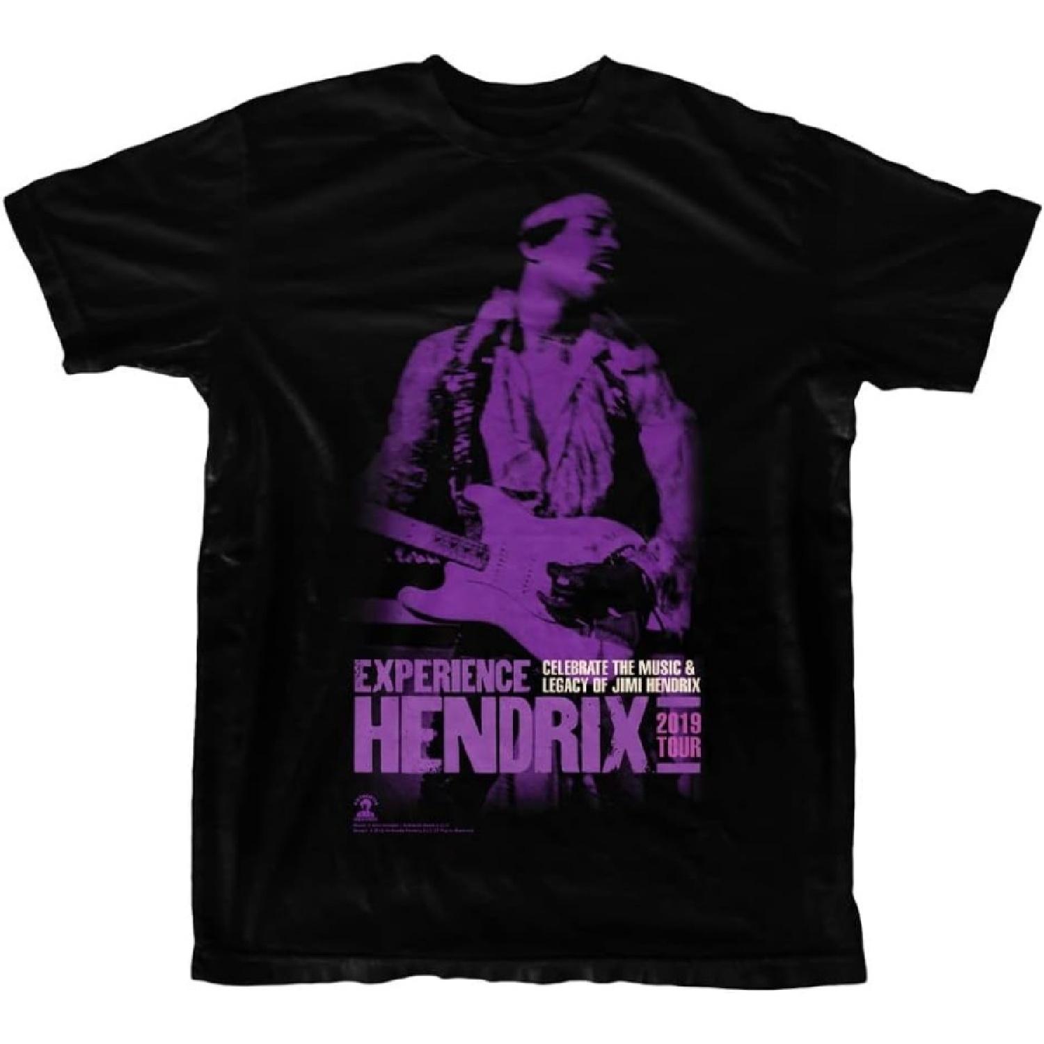 Унисекс-футболка для взрослых Jimi Hendrix Осень 2019 Тур Experience Hendrix S